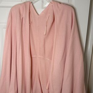lululemon athletica Light Pink Knit Sweater/Shrug